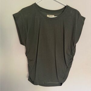 Madewell cinch side muscle tee